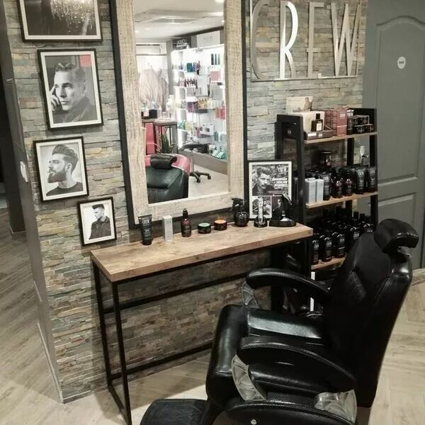 Un espace barbier dédié